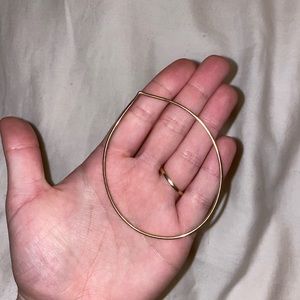 Teardrop Gold-filled Bangle